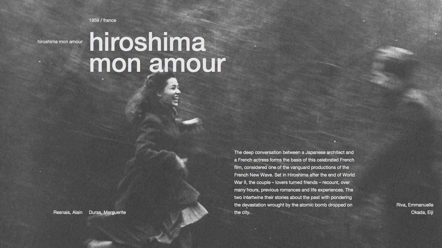Hiroshima Mon Amour